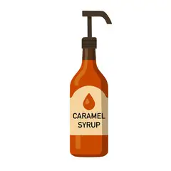 Wendy's Caramel Frosty Cream Cold Brew 4 Caramel Syrup